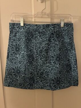 🌺 Ripskirt Hawaii Wrap Skirt | Size Small | Blue Floral Print